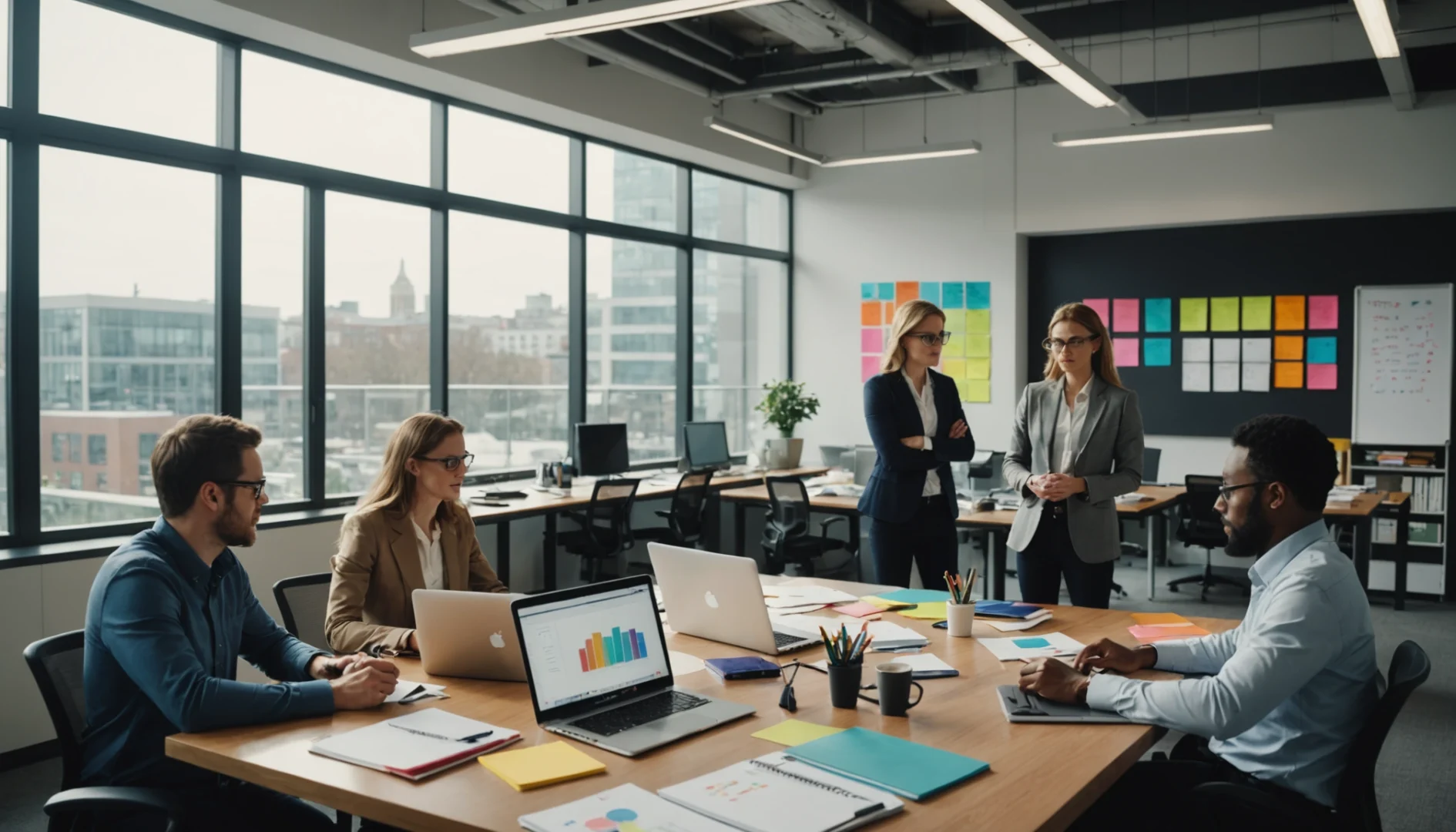service d'une entreprise