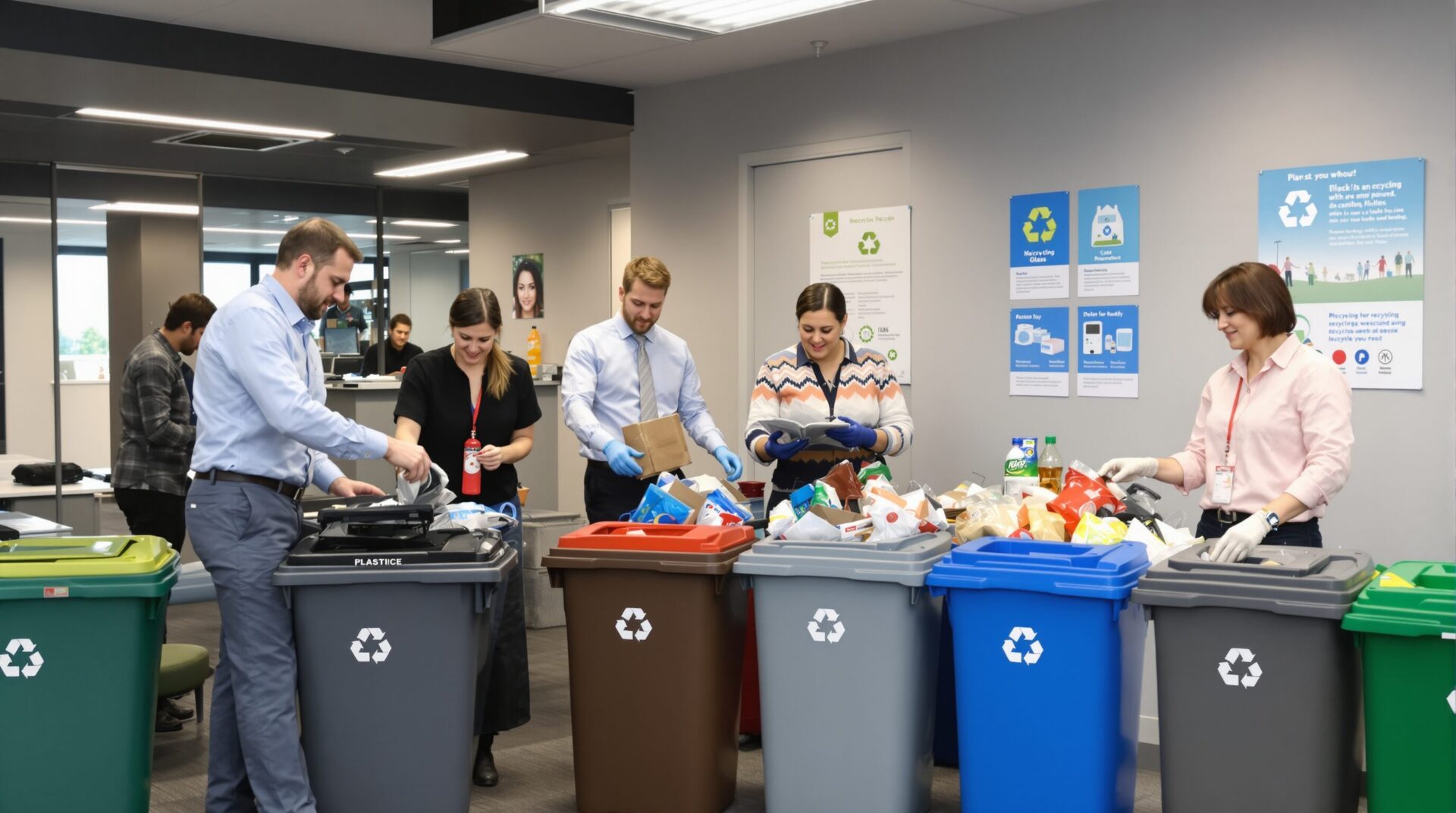 recyclage en entreprise