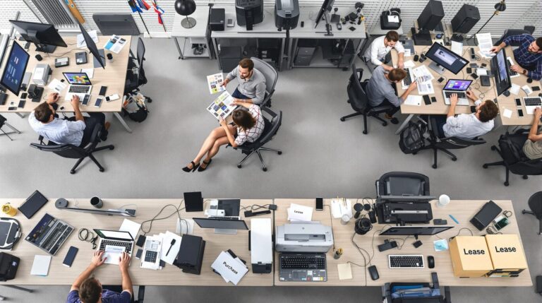 Comment gérer son matériel informatique en PME : acheter ou louer ?