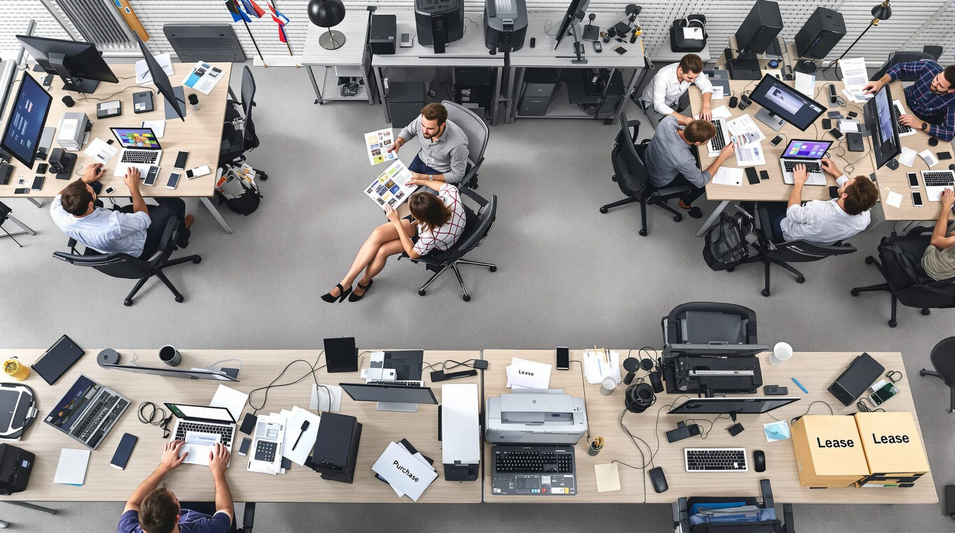 Comment gérer son matériel informatique en PME : acheter ou louer ?