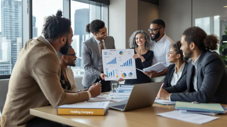 comptabilité holding