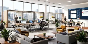 Quels types d'équipements proposent les villages d'affaires ?