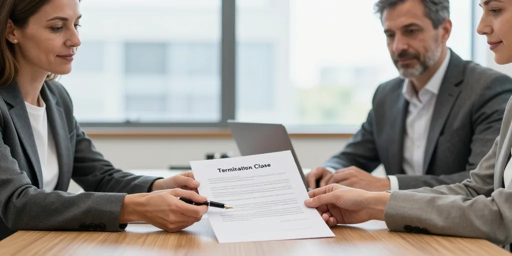 clause de résiliation