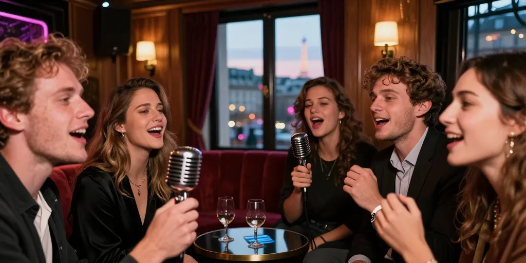 Sortie karaoké à Paris : bien plus qu'un simple box