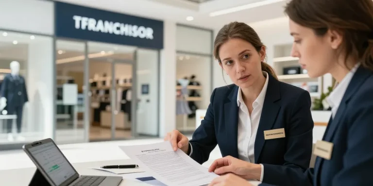 définition magasin franchisé