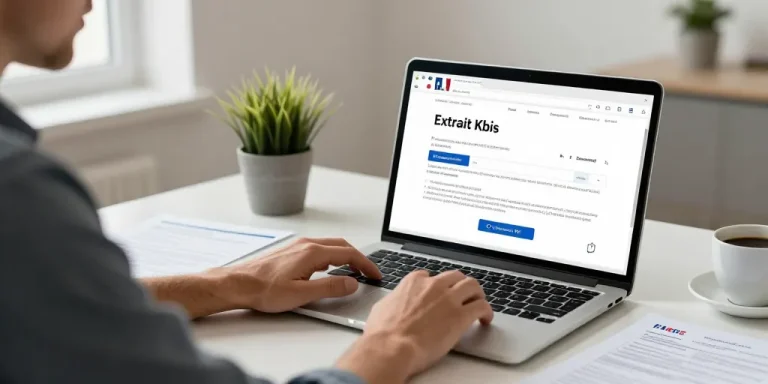 obtenir un extrait kbis gratuit en ligne